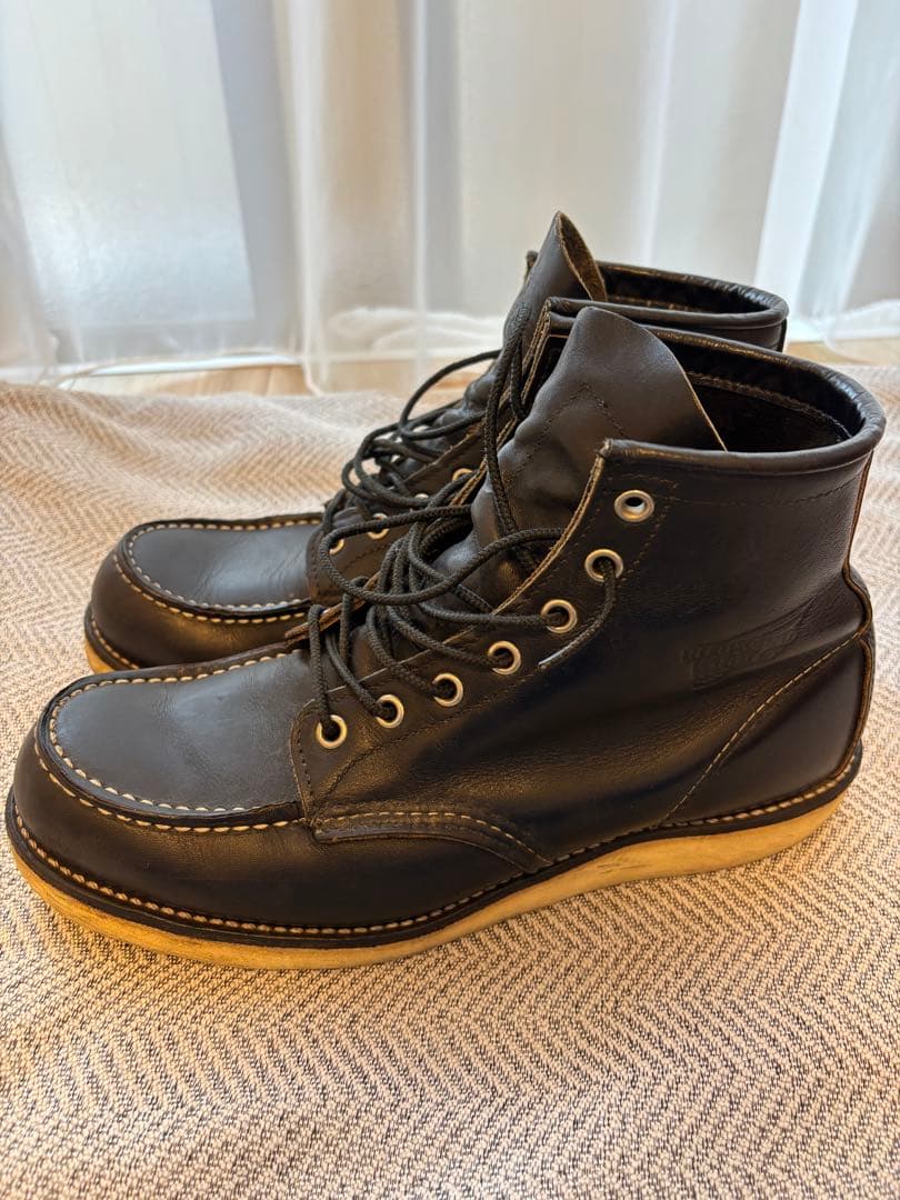 レッドウィング　ブラックレザー 26.5サイズ