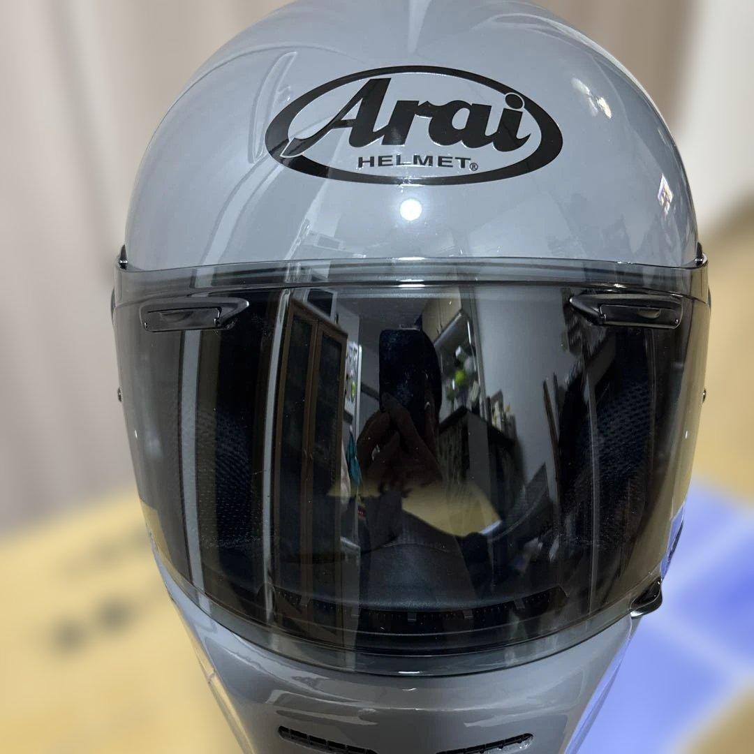 美品　Arai ラパイドネオ グレー　59-60cm 2025年製造