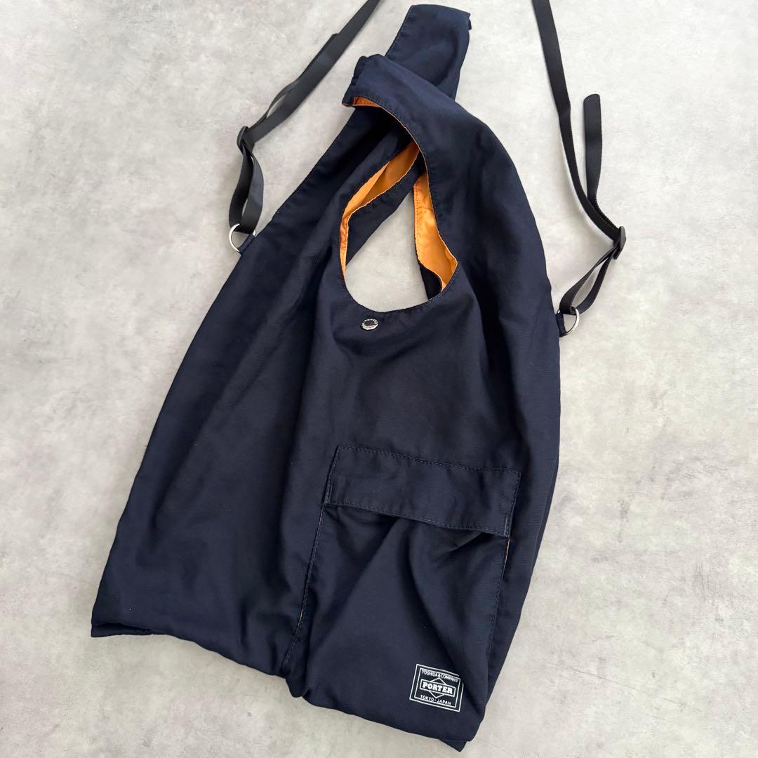 PORTER BAGGER GMS BAG ネイビー サブバッグ A4 2way