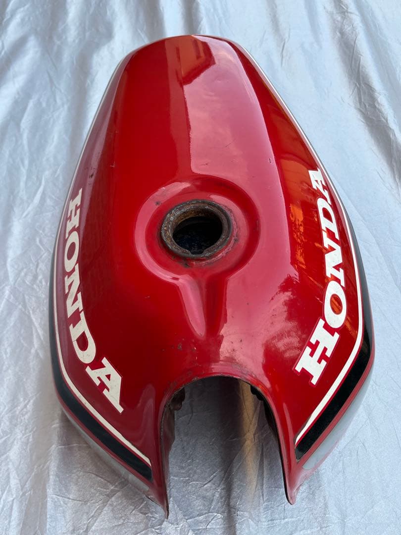 純正品 ホンダ MBX50 ガソリンタンク 赤 当時物 2スト タンク内錆少なめ