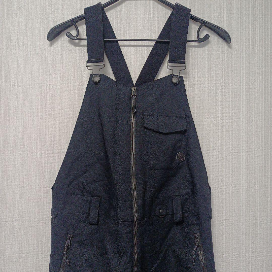 【美品】VOLCOM　スノボーウェア　ビブパンツ　M