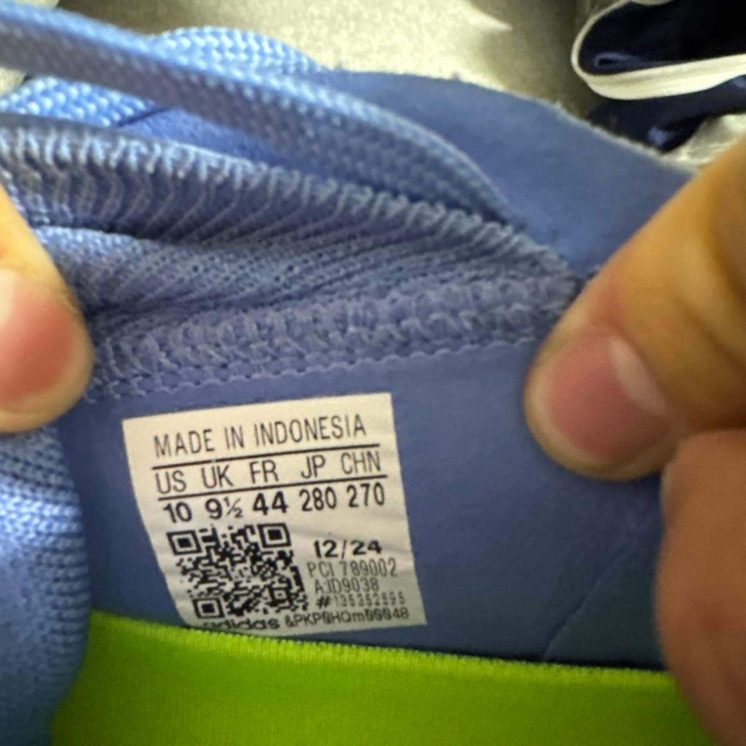 adidas Copa サッカーシューズ ホワイト/ブルー