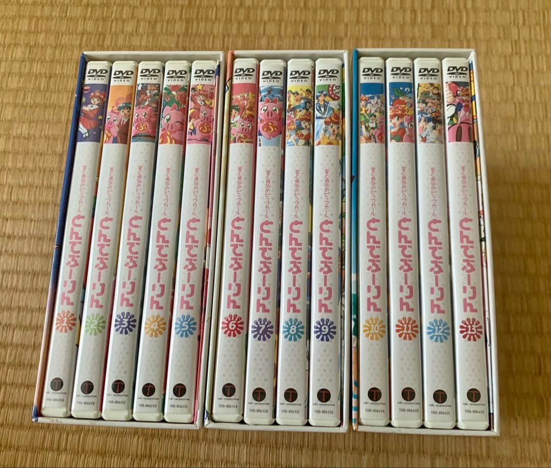 とんでぶーりん DVD-BOX PART.1～3セット〈13枚組〉　池田多恵子