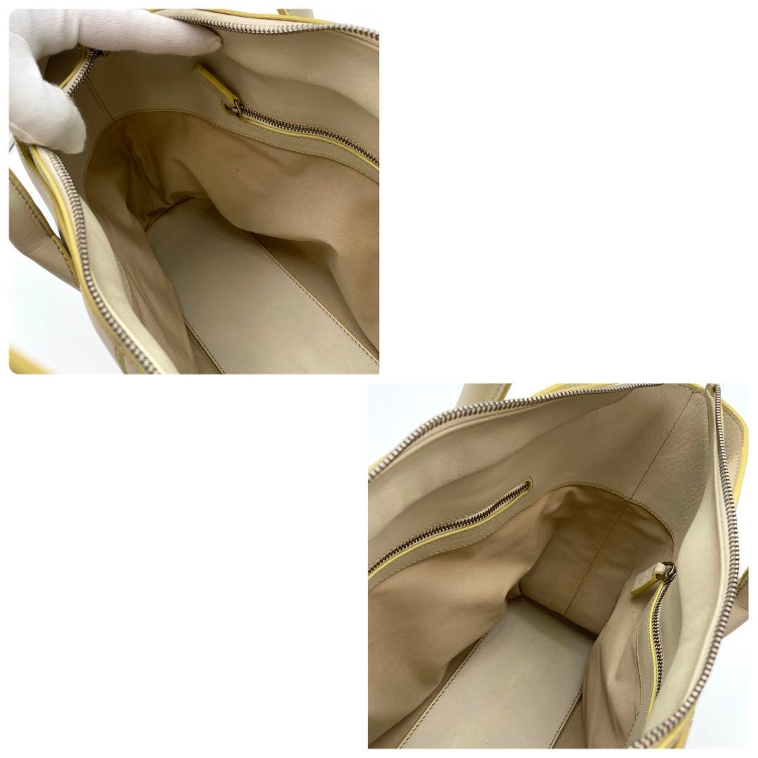 あや✨TOD'S Dバッグ 本革 2way アイボリー 大容量 高級感