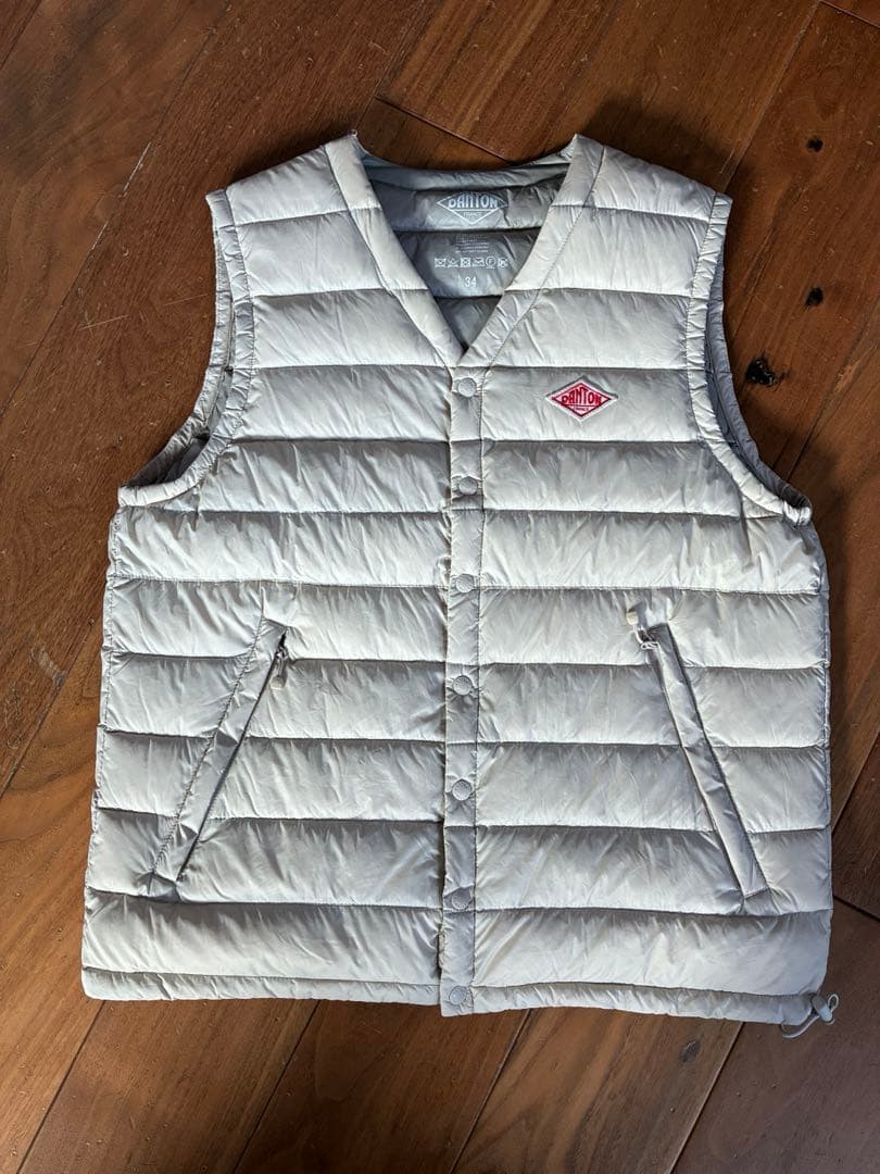 ダントン　ダウンベスト　インナーベスト