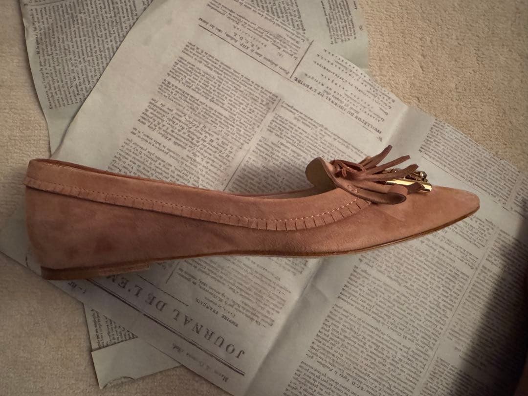 TOD'S フラットシューズ ピンク 37.5