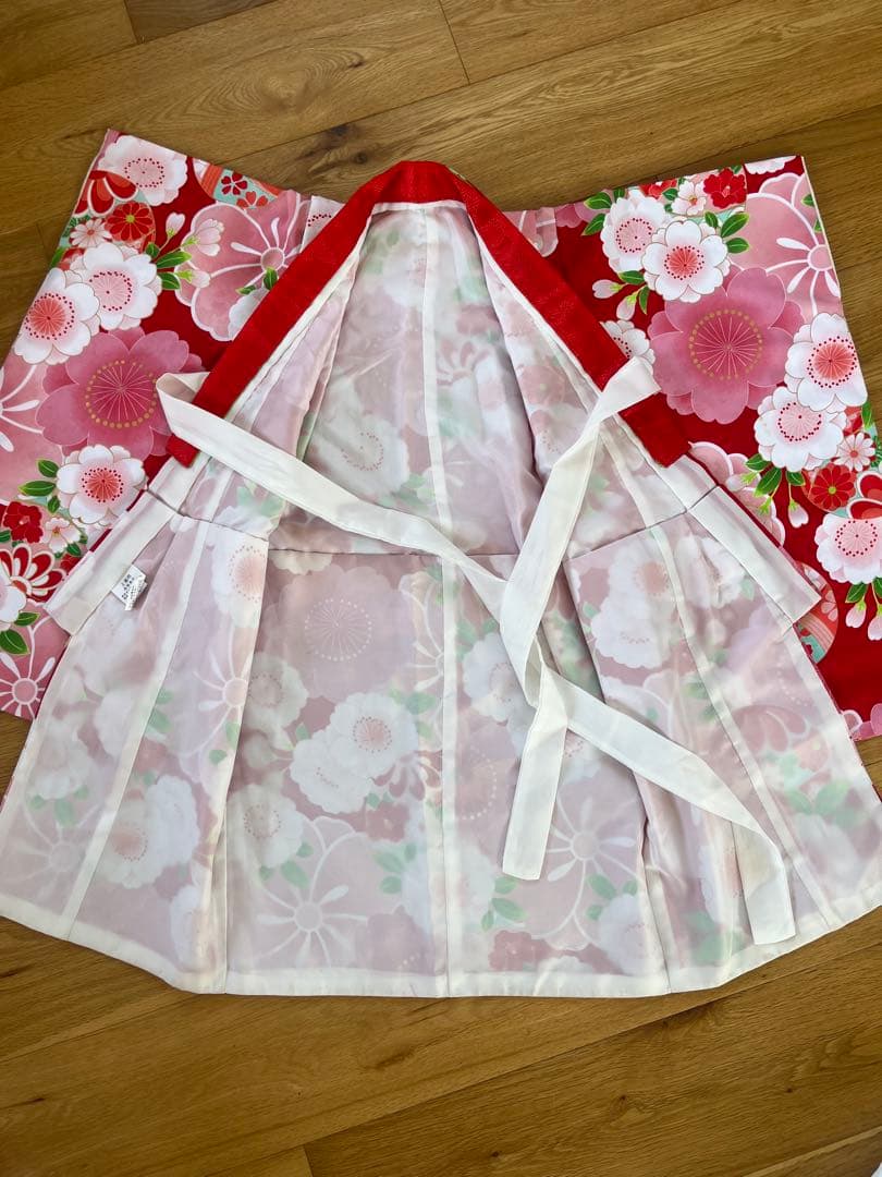 【三歳】七五三のお着物セット