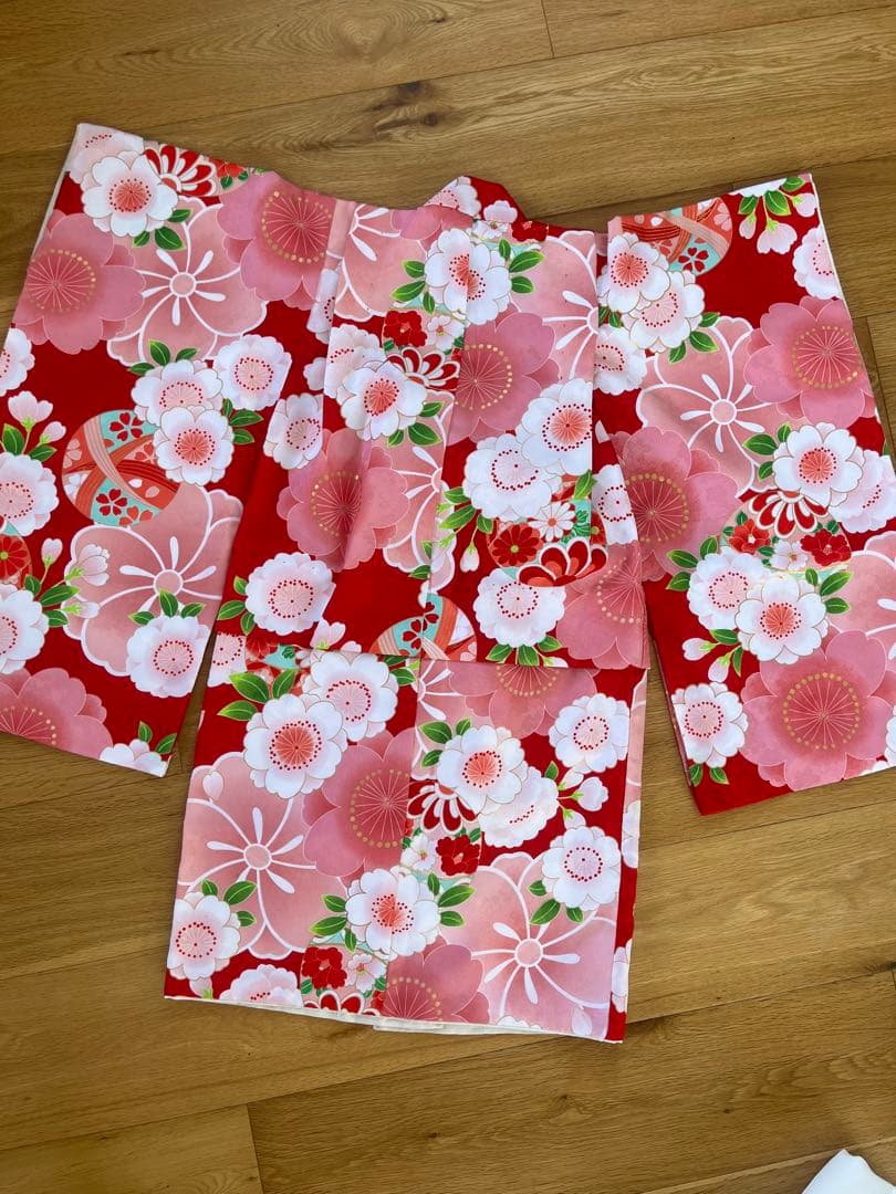 【三歳】七五三のお着物セット