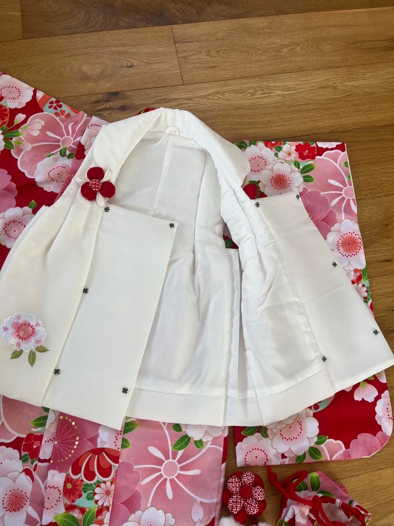 【三歳】七五三のお着物セット