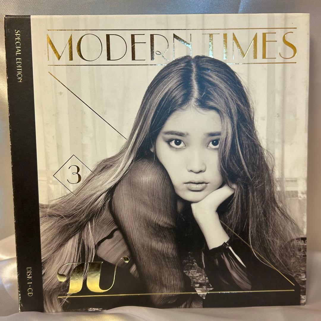 IU MODERN TIMES 限定版 アルバム 直筆サイン入り