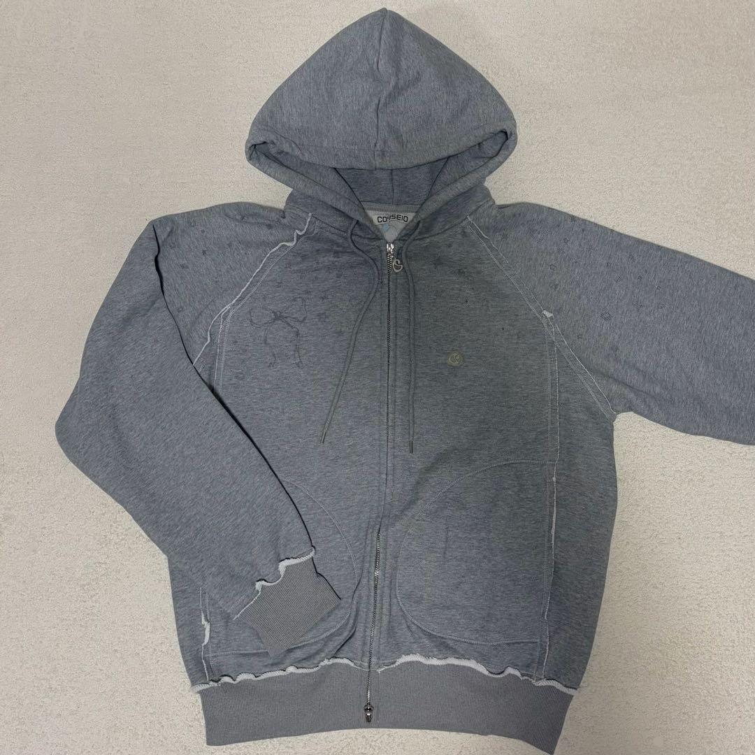 coyseio パーカー グレー