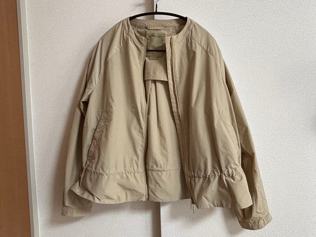 ウールリッチ　CITY BOMBERブルゾン　ベージュ
