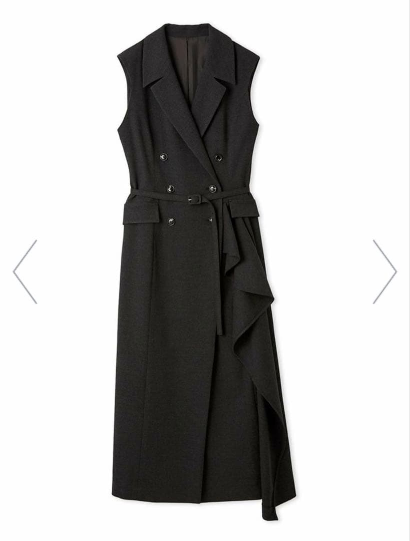 【完売品】FRAY.I.D ダブルブレストアシメデザインワンピース