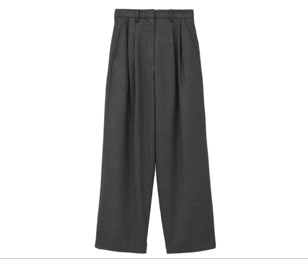 激レア　CLANE WOOL BASIC TUCK PANTS サイズ2