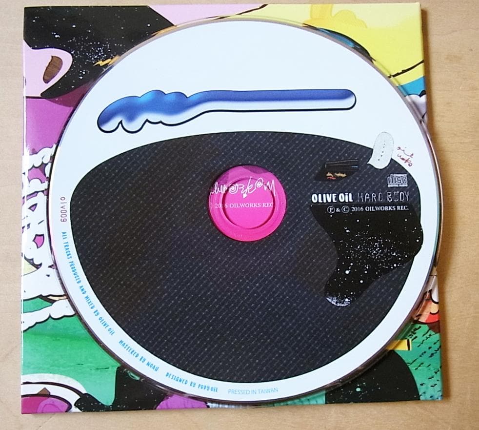 【画集＋CD】POPY OIL & KILLER BONG「BLACK BOO」