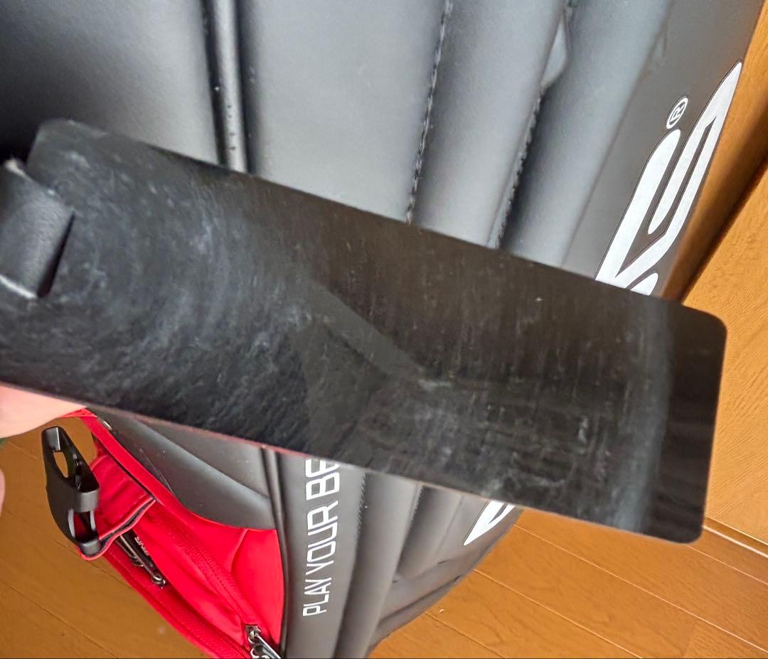 PING ゴルフキャディバッグ 黒/赤