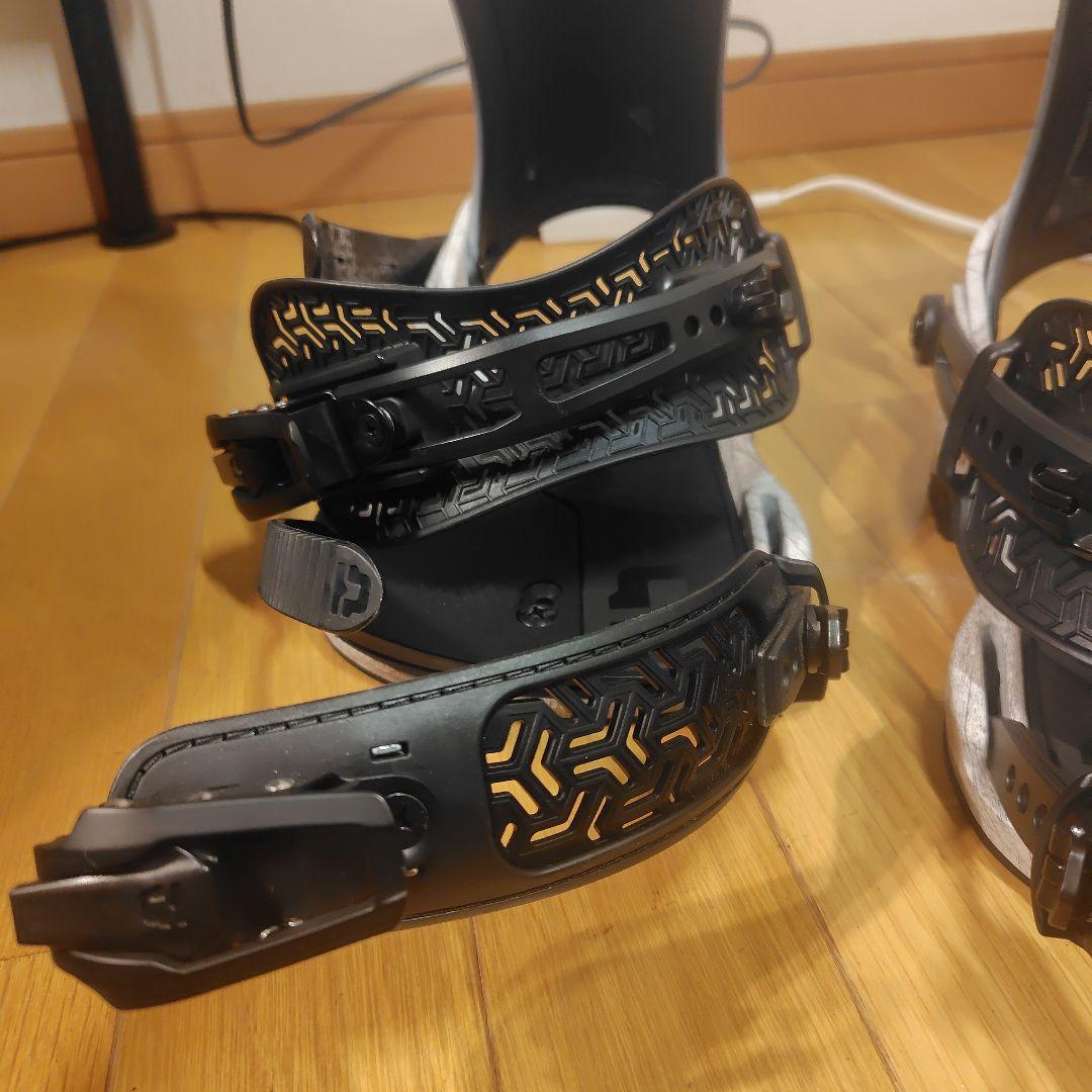 UNION ATLAS スノーボードビンディング ホワイトウッド　S