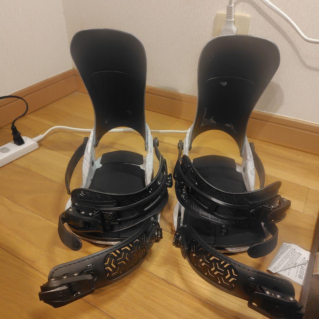 UNION ATLAS スノーボードビンディング ホワイトウッド　S