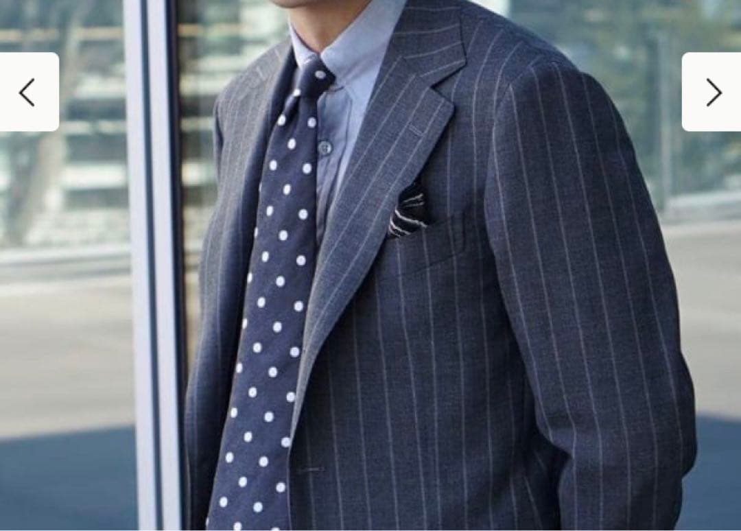 Seaward & Stearn BEAMS F別注 ドットジャカード ネクタイ