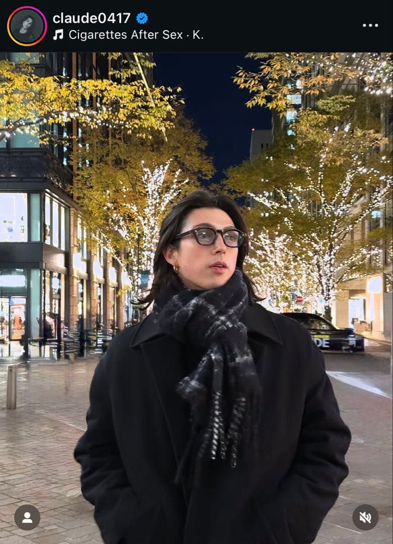 【モーガン 着用】OUR LEGACY 24AW マフラー 極美品