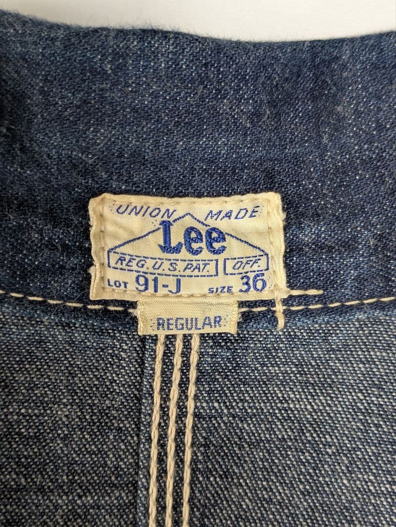 Lee 91-J 復刻　ザ・リアルマッコイズ