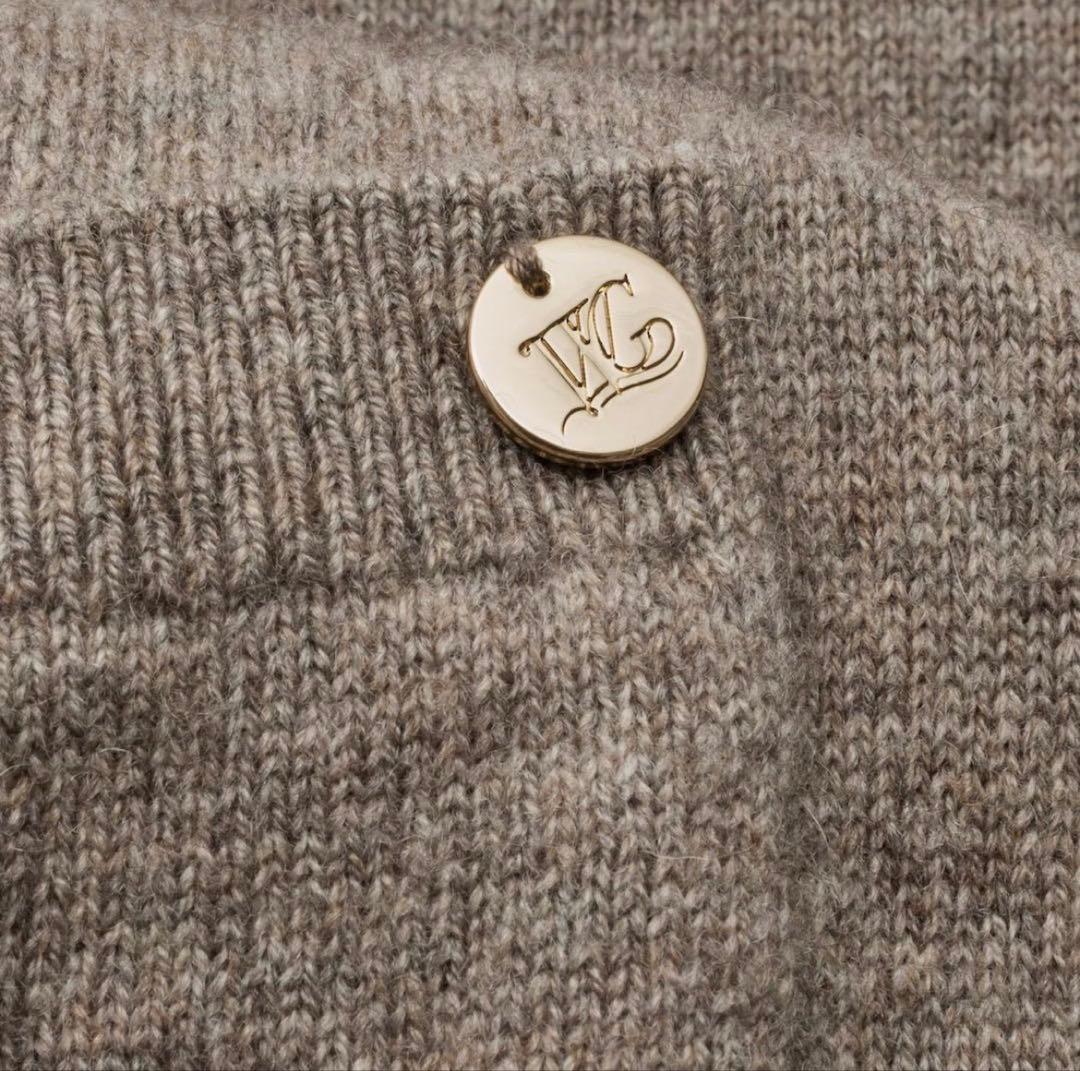 【美品】Whim Gazette 15周年記念アイテム　カシミヤ混ニットパンツ