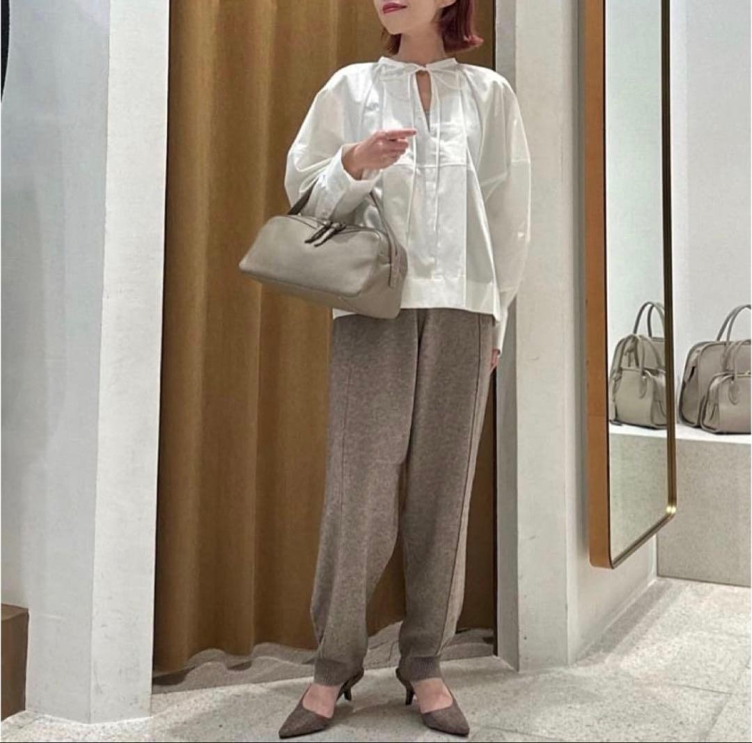 【美品】Whim Gazette 15周年記念アイテム　カシミヤ混ニットパンツ