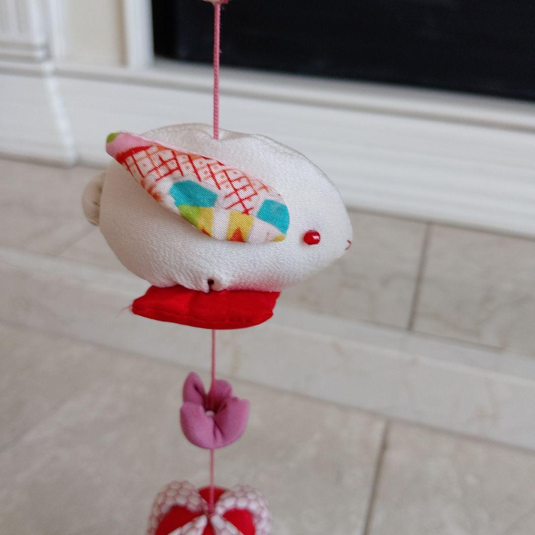 豪華　吊るし飾り　吊るし雛　下げもん7本 ちりめん細工　ハンドメイド　ひな祭り
