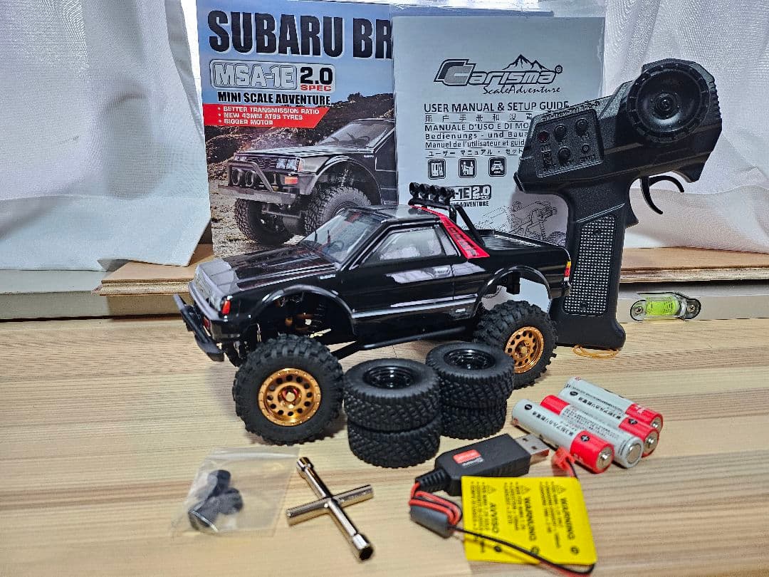 カリスマ スバルブラット1/24 ホビーラジコン クローラーRTR希少レアモデル