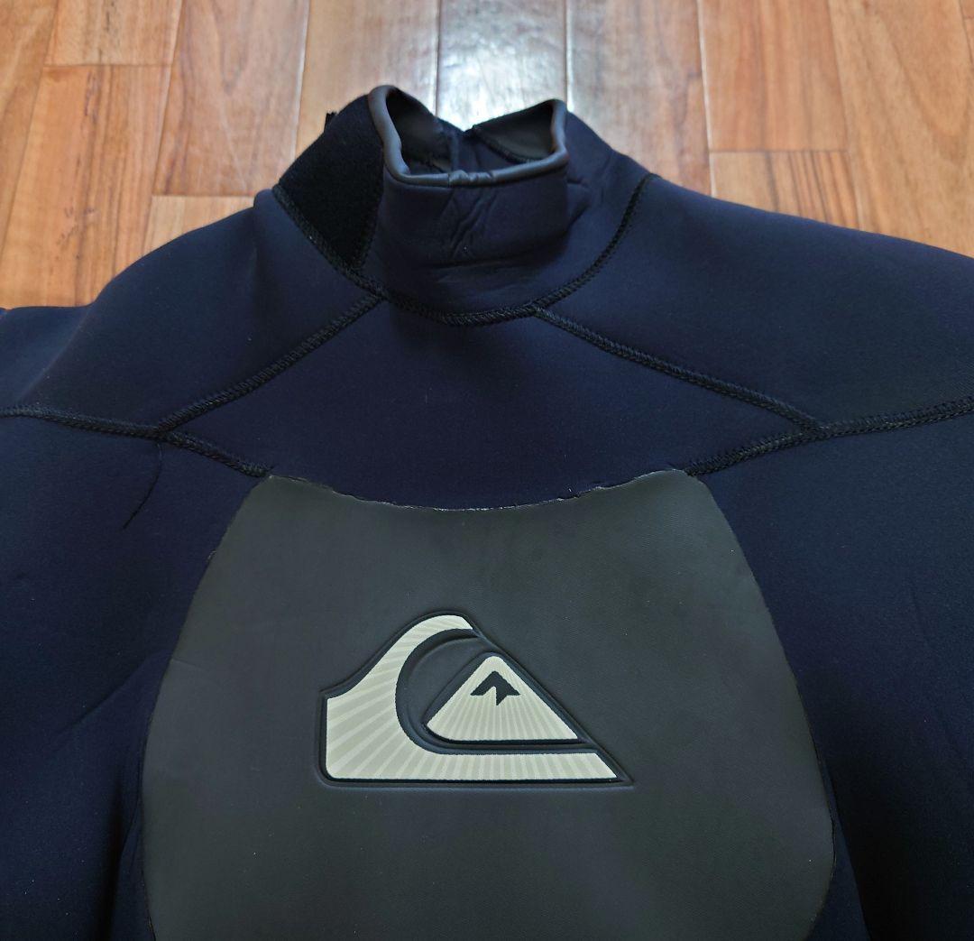 Quiksilver ブラック フルスーツ　4✕3ミリ