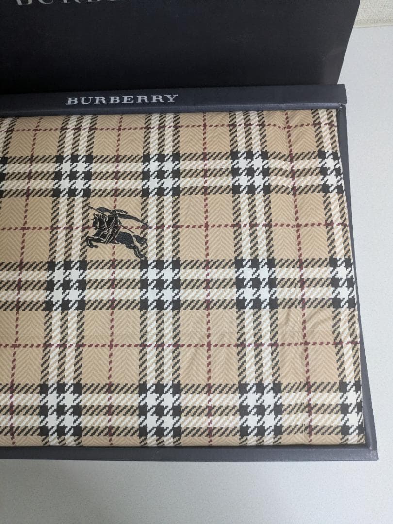 【未使用】バーバリー 羽毛肌掛けふとん BB 4050 布団 BURBERRY