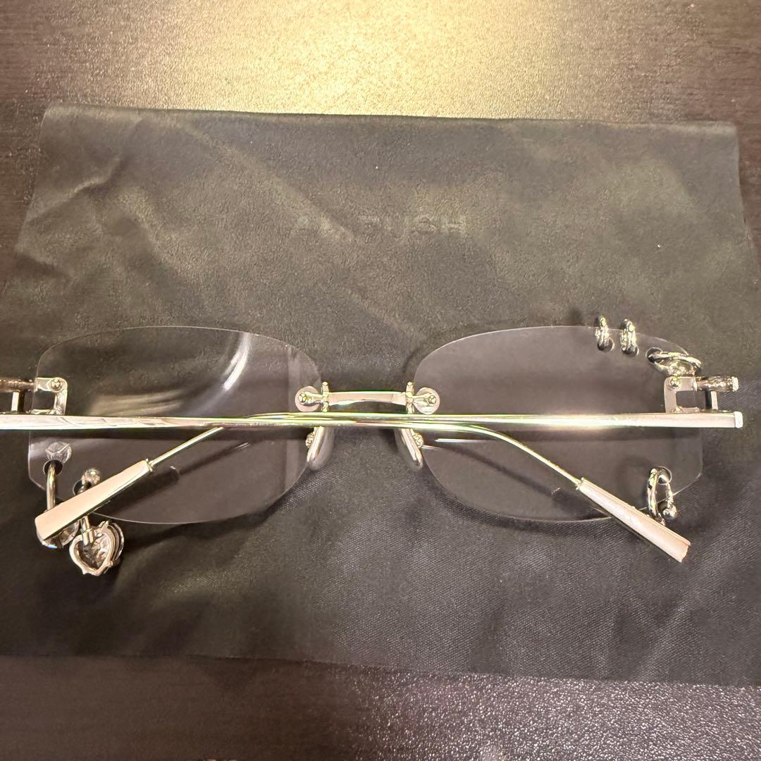 AMBUSH pierced sunglasses クリア