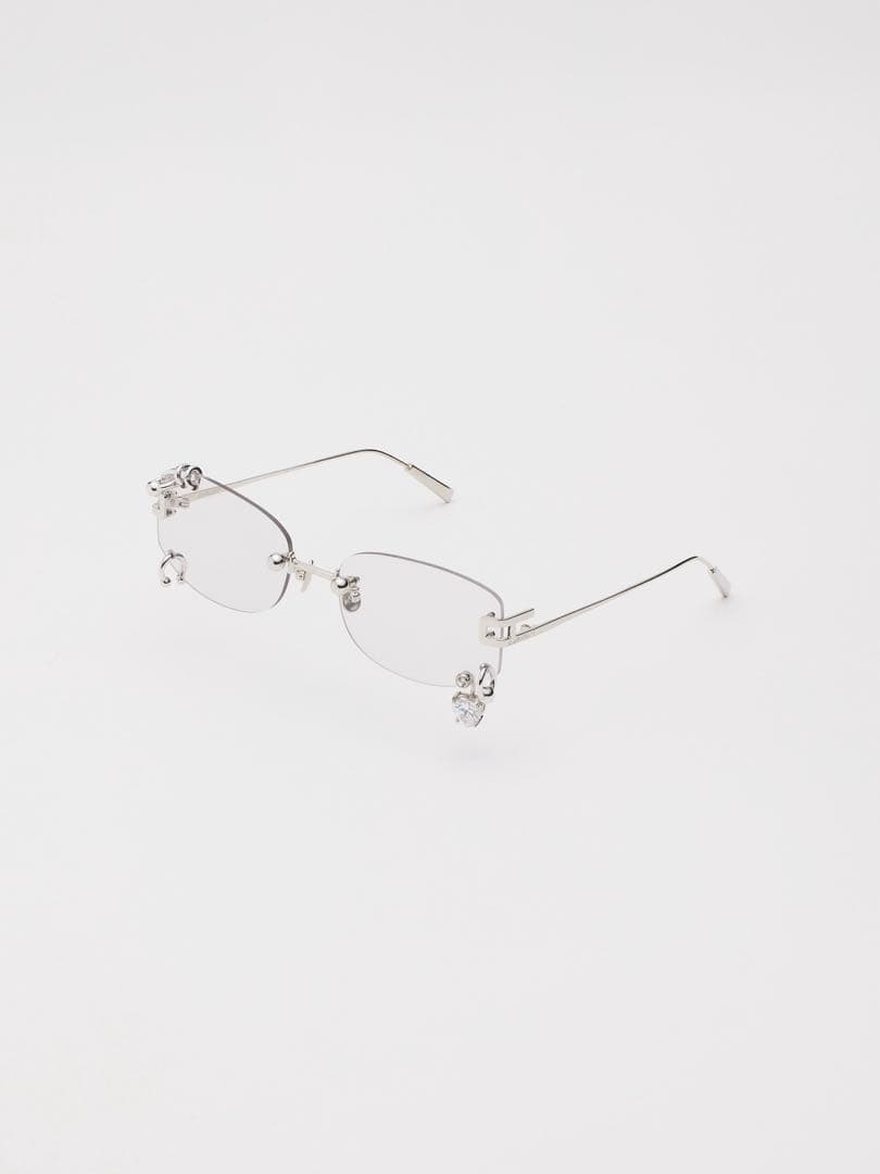 AMBUSH pierced sunglasses クリア