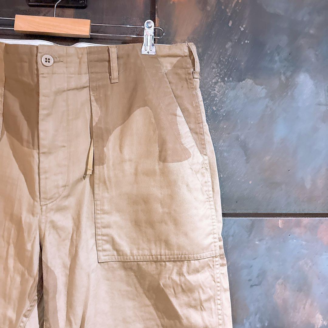 ENGINEERED GARMENTS ファティーグパンツ　アニマル柄　L