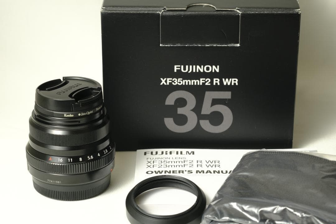 【美品】FUJIFILM XF 35mm F2 R WR 単焦点レンズ(145)