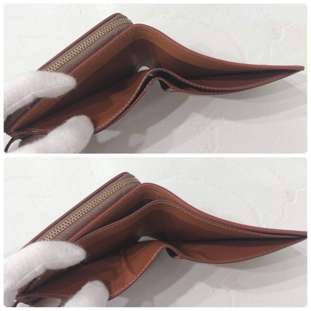 ☆美品☆ ITAGAKI 二つ折り財布 キャメル レザー シンプル メンズ