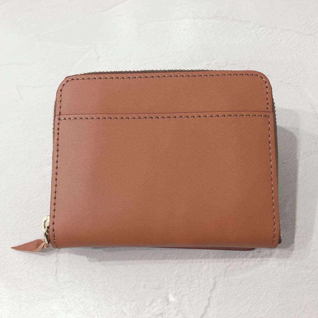 ☆美品☆ ITAGAKI 二つ折り財布 キャメル レザー シンプル メンズ