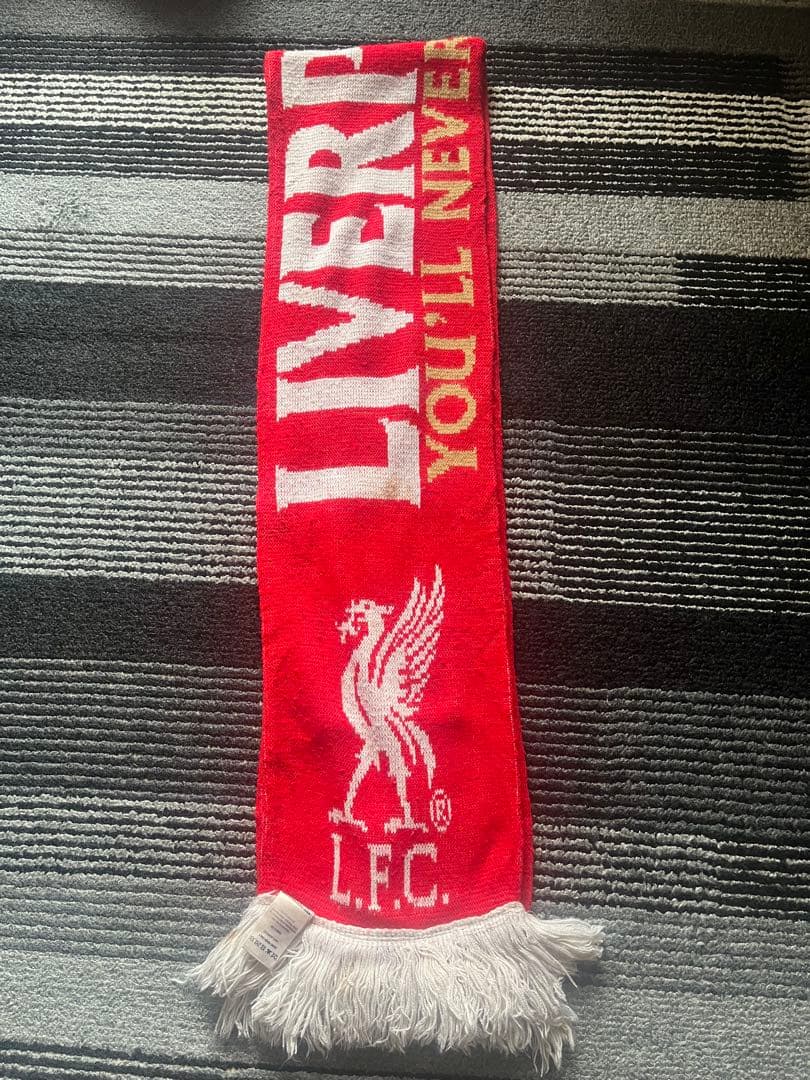 リバプールFC マフラー YOU'LL NEVER WALK ALONE