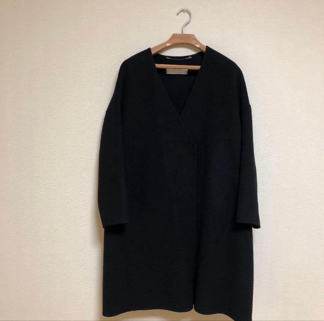 超美品　ADORE アドーア　ノーカラーコート