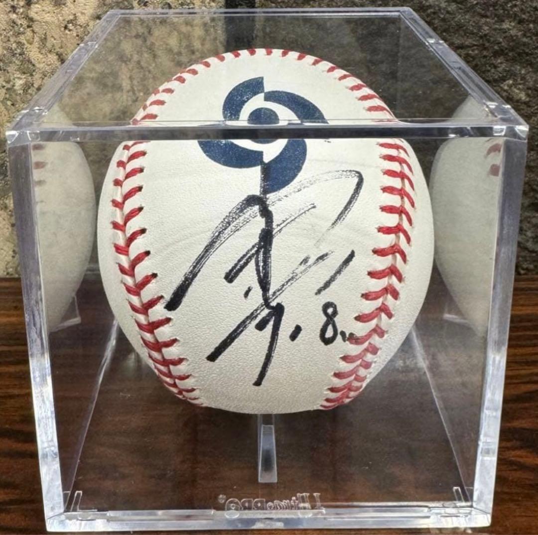 山本由伸選手　2023年 WBC 直筆サイン入り公式ボール