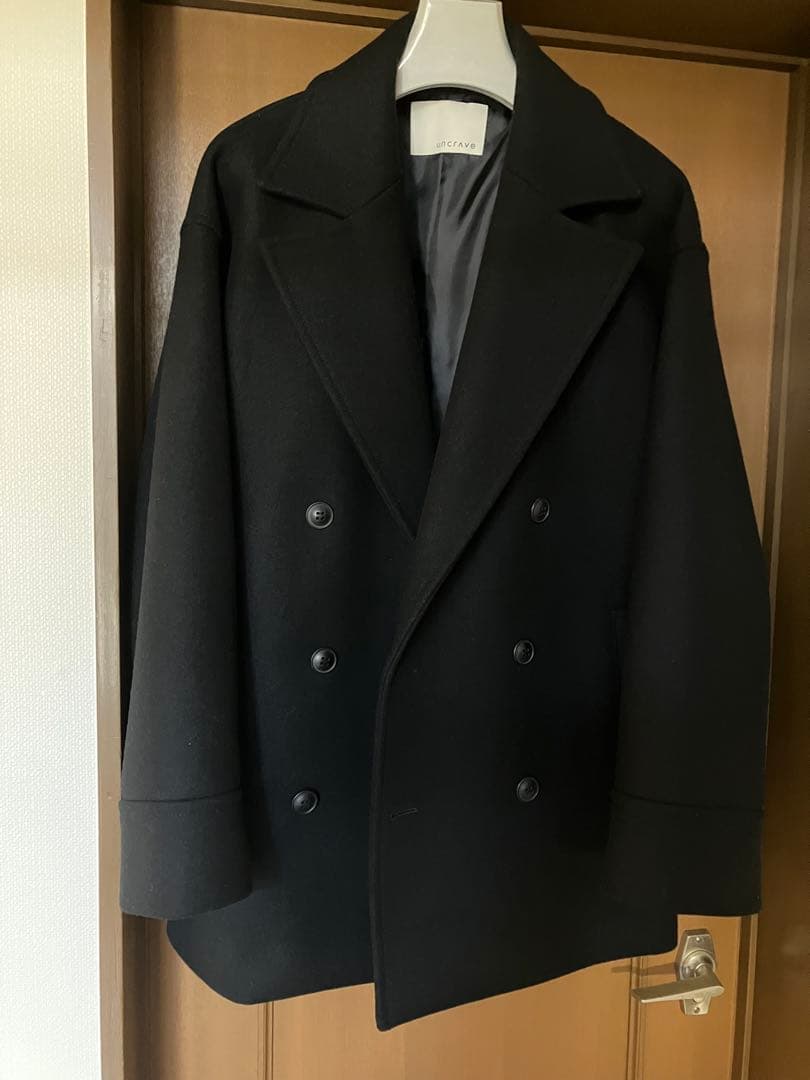 uncrave TAKUMIピーコート Uサイズ 黒