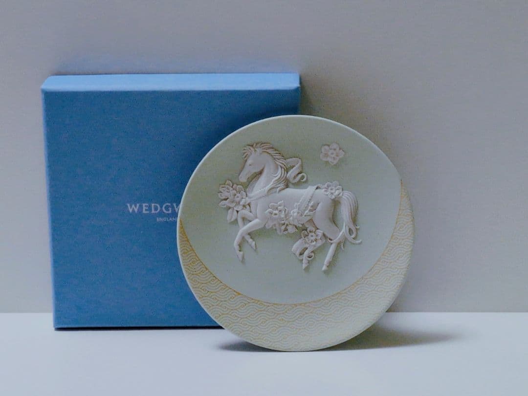 ウェッジウッド　ジャスパー　干支トレイ　１枚2026年馬