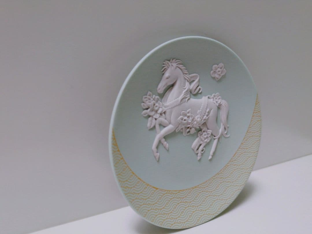 ウェッジウッド　ジャスパー　干支トレイ　１枚2026年馬