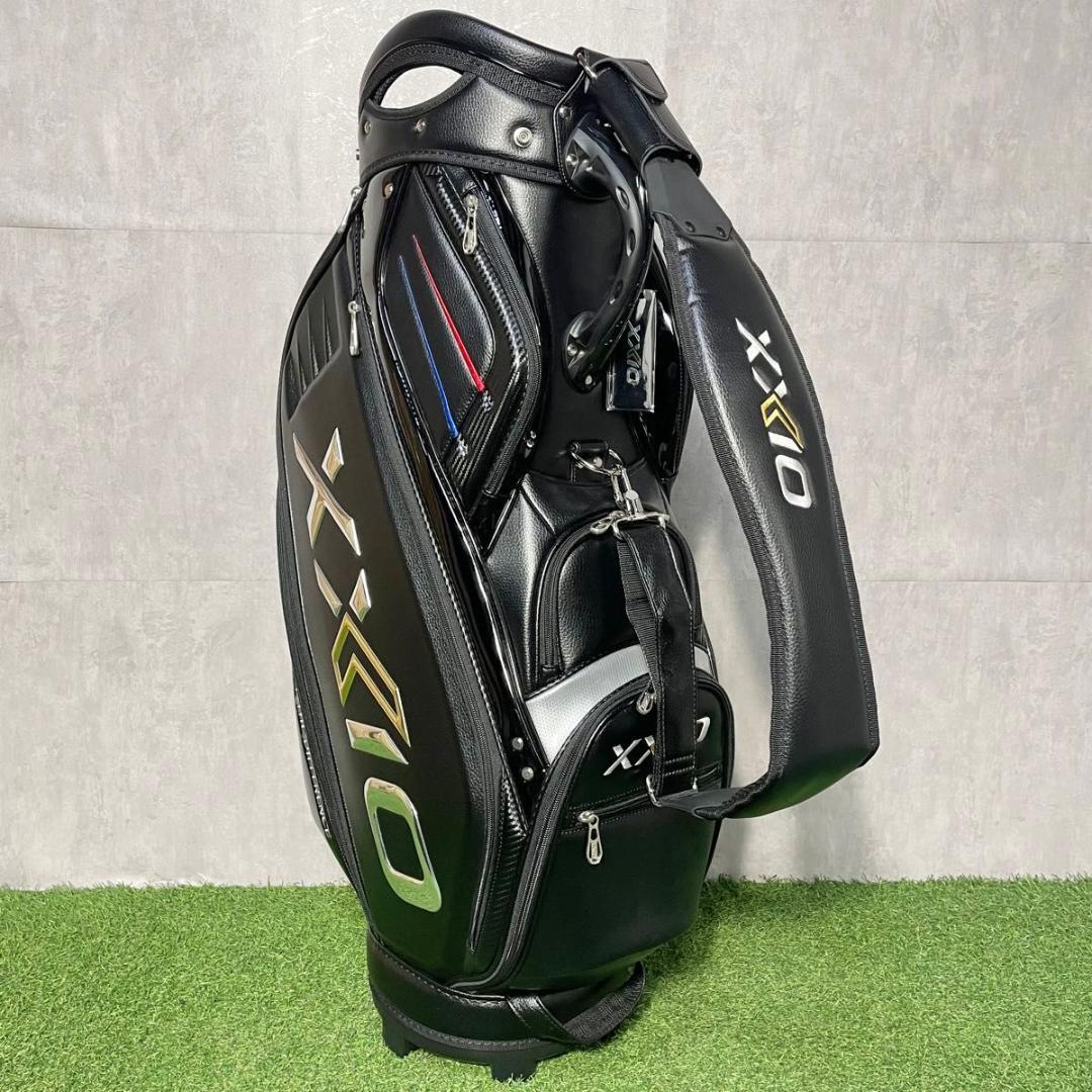 【美品】XXIO ゼクシオ プロレプリカ 2024 キャディバッグ ゴルフバッグ