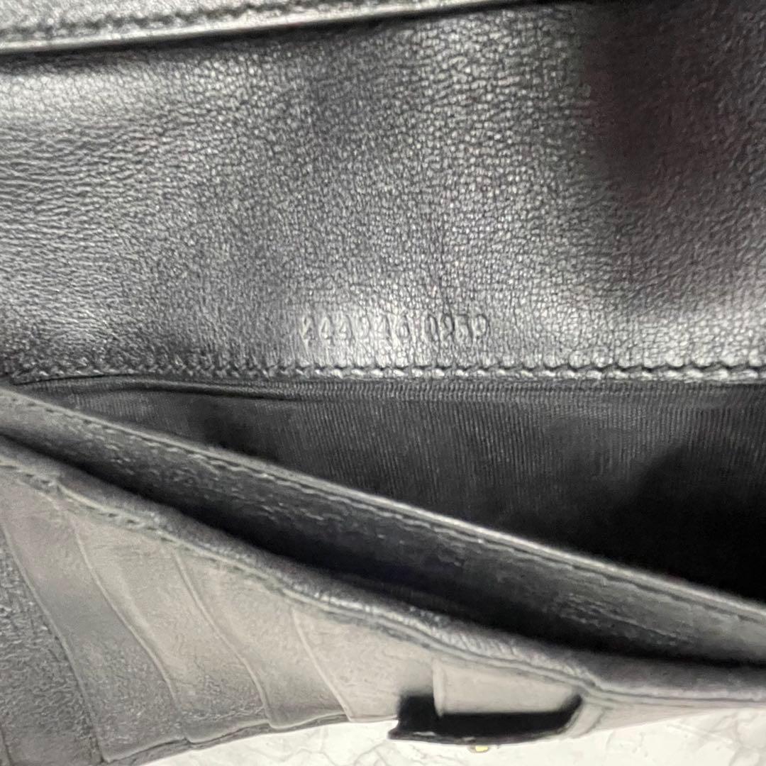 グッチ GUCCI グッチシマ 長財布 GGレザー ブラック