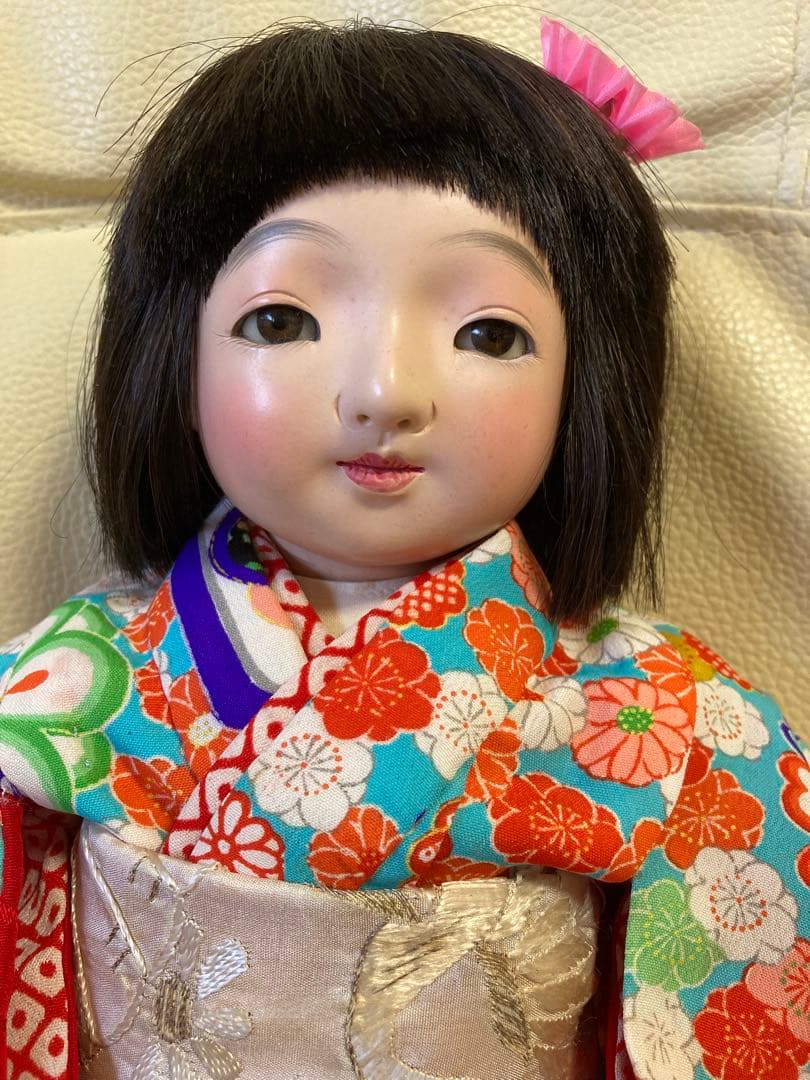 自由人形　市松人形38センチ