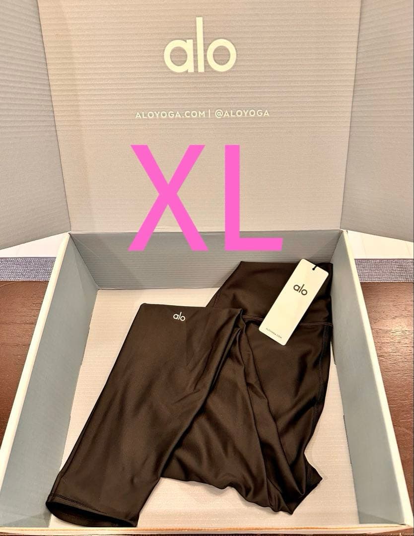 alo yoga ハイウエストAirlift レギンス XL 黒