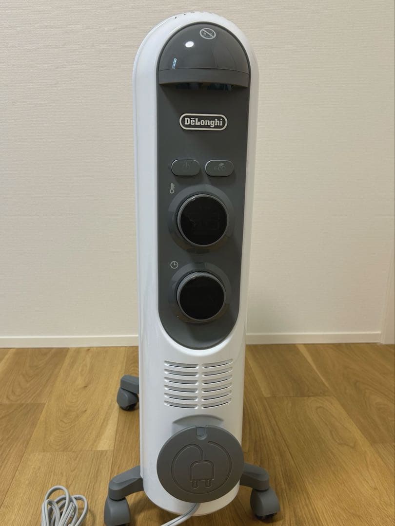 De'Longhi オイルヒーター ホワイト・グレー