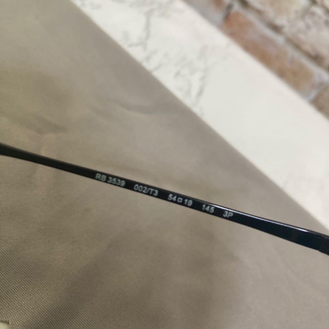 Ray-banレイバン サングラス RB3539-002 T3-5419