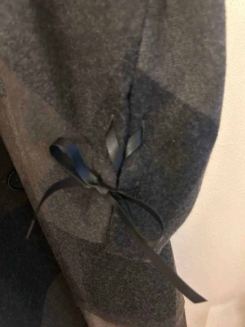 collection PREVEE? プリべ　チェック柄ダブル　ロングコート